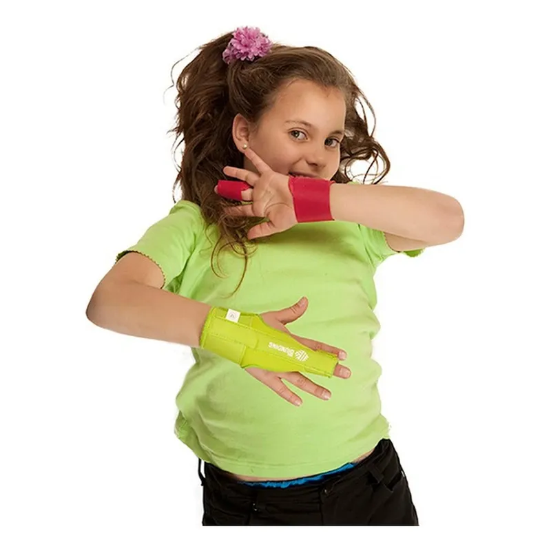 [BK10I-3VE] Muñequera Inmovilizadora 12-14 Verde izquierda