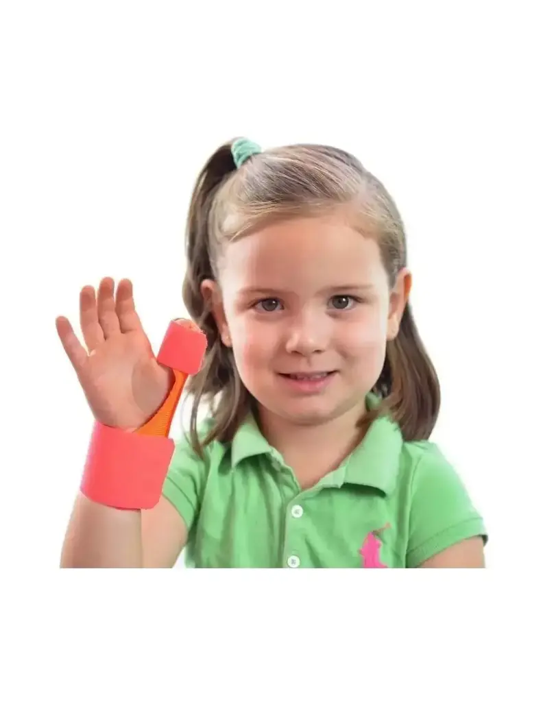Inmovilizador de dedo Kids Blunding 8-10 Naranjo
