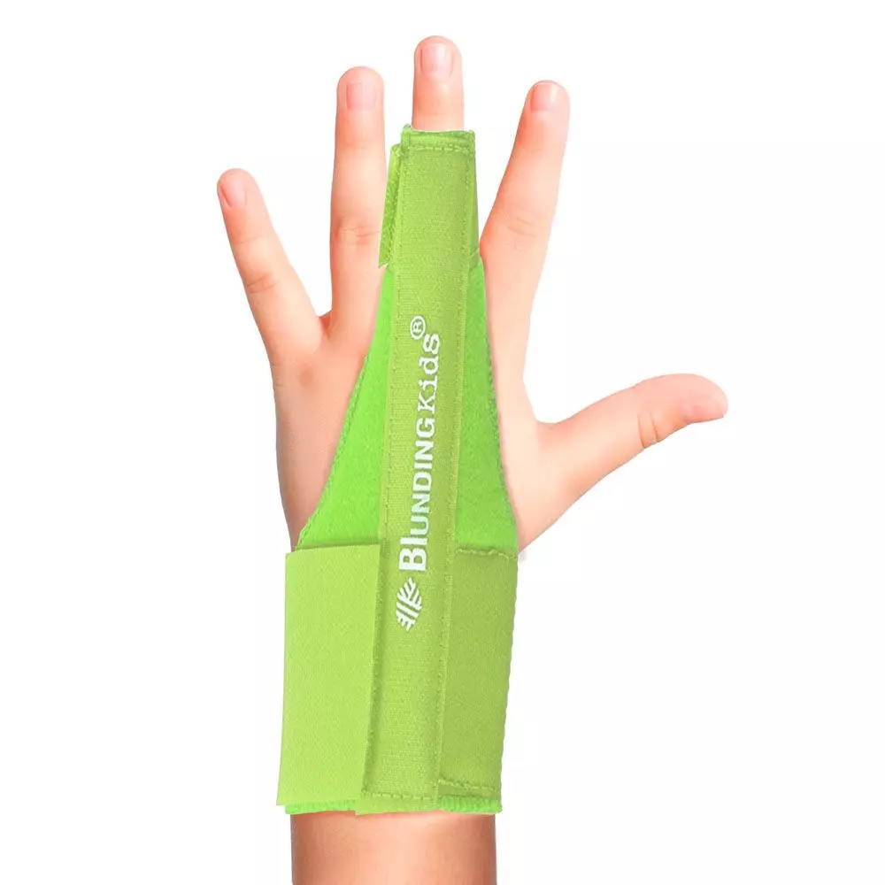Inmovilizador de dedo Kids Blunding 12-14 Verde