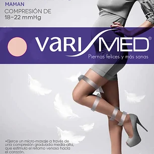 Mini Media 140  compresión 18/22= 15/20 mmHg Varimed 2 Savane