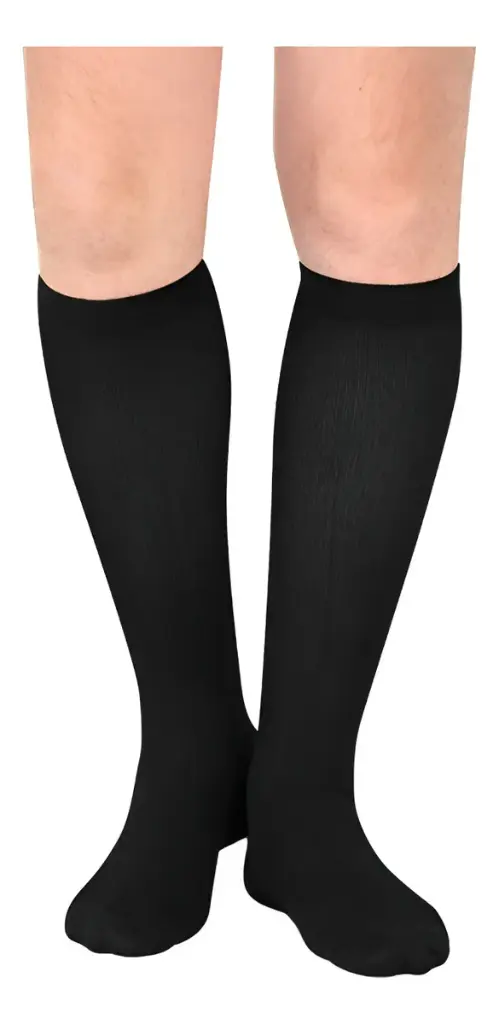 Calceta 140 compresión 16/20 mmHg Repomen M Negro