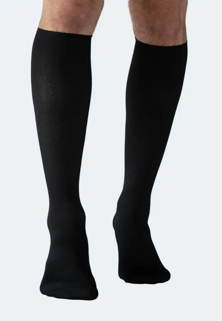 Calceta 140 compresión 16/20 mmHg Repomen XL Negro