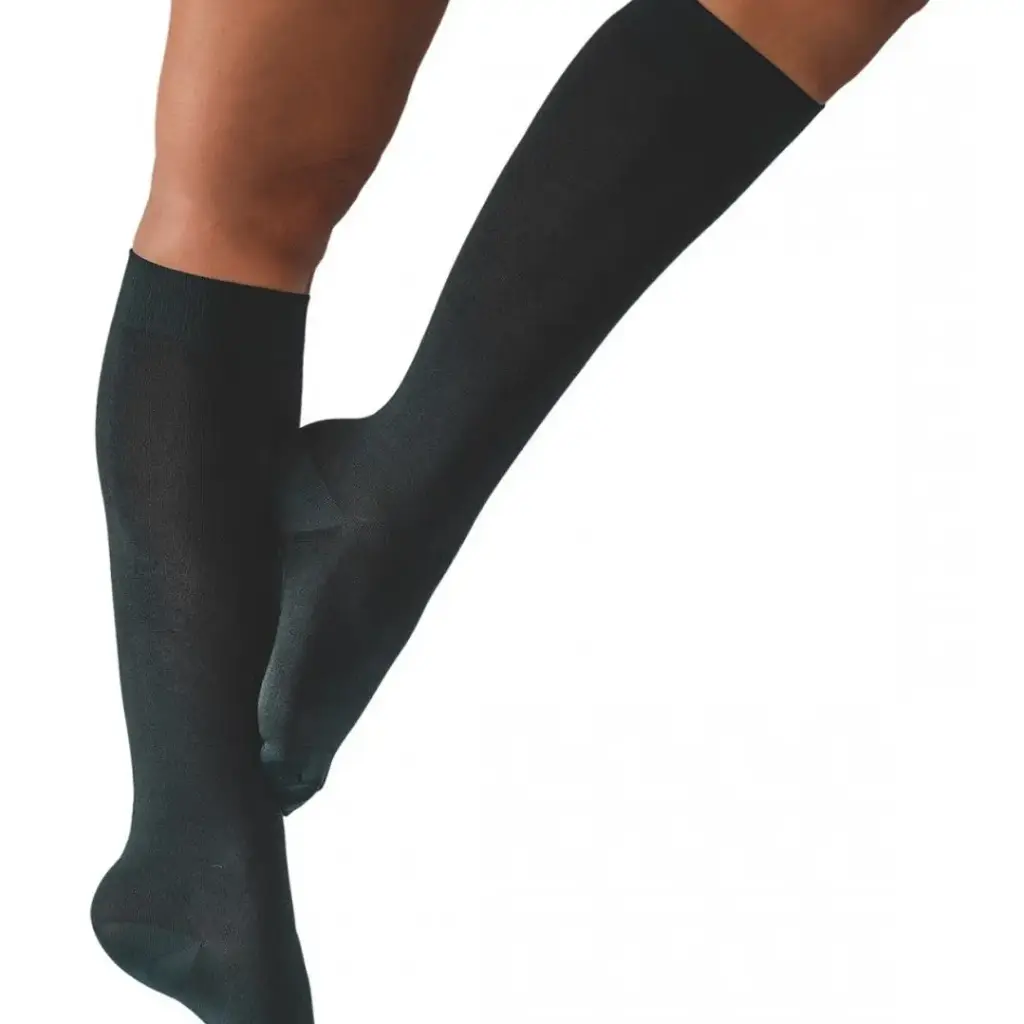 Calceta 140 compresión 16/20 mmHg Skywalk S Negro